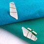 Personalised Sterling Silver Windsurfer Cufflinks, thumbnail 2 of 6