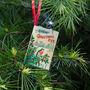 Tree Decoration Christmas Robin Victorian Poem, thumbnail 4 of 6