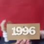 Personalised 30th Birthday 1996 Year Card, thumbnail 10 of 12