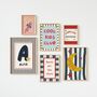 Personalised 'cool kids' Star And Moon Gallery Wall Print Set, thumbnail 1 of 4