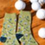 Golf Style Socks With Gift Box And Tag. Golfing Gifts, thumbnail 11 of 11