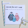 Happy Father's Day / Step Dad Penguin Card, thumbnail 1 of 4