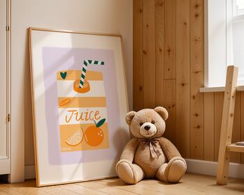 Orange Juice Art Print, 7 of 9