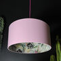 Dust Deadly Night Shade Silhouette Lampshade In Blush, thumbnail 1 of 5