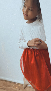 Red Sequin Tutu Dress, 7 of 8