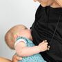 Black Leopard Teething Necklace | New Mum Gift, thumbnail 3 of 6