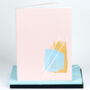 Pink Personalised Notebook Hand Painted + Eco Friendly, thumbnail 1 of 5