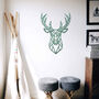Geometric Stag Deer Wall Art Decor For Home Or Office, thumbnail 10 of 12