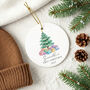 Personalised Baby’s First Christmas Decoration Bauble, thumbnail 5 of 9
