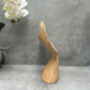 Hand Carved 19cm Diving Whale Tail Wooden Ornament Gift, thumbnail 8 of 12