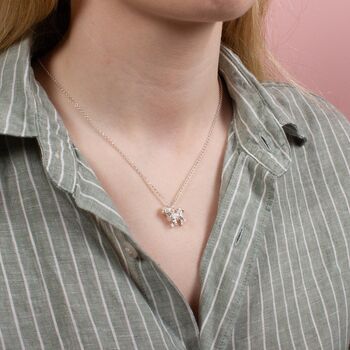 Personalised Bichon Frise Sterling Silver Necklace, 3 of 6