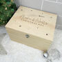 Personalised Couples Christmas Eve Box Five Sizes, thumbnail 1 of 8