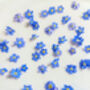 Large Statement Necklace With Forget Me Not And Pink Flowers, thumbnail 11 of 12