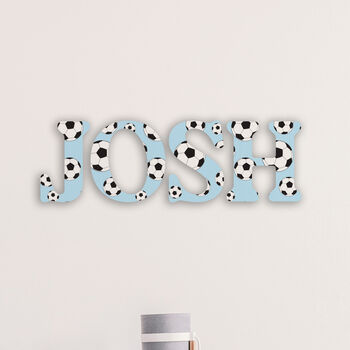 Printed Wall Letters, Bedroom Decor, 8 of 9