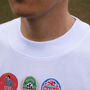 Golf Beer Mats Oversized T Shirt, thumbnail 7 of 10