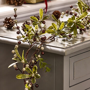 Copper Berry Light Up Garland, 2 of 6