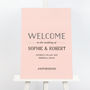 Millie Art Deco Wedding Welcome Sign, thumbnail 3 of 5