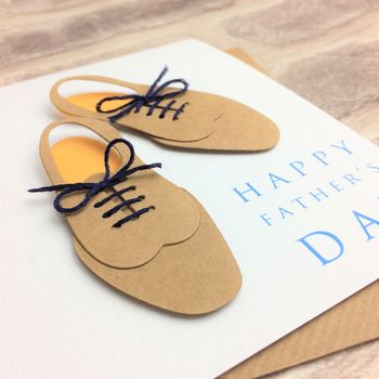Dapper Shoes Father's Day Card, 2 of 2