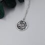Sterling Silver Oxidised Greek Coin Pendant Necklace, thumbnail 7 of 12
