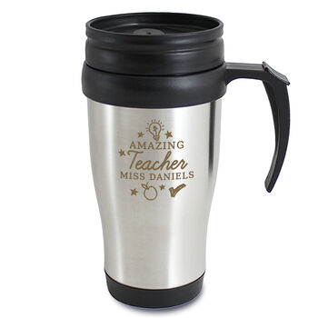 Amazing Teacher Travel Mug, 3 of 4
