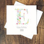 Personalised Initial Birthday Card, thumbnail 5 of 12