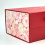 Personalised Floral Gift Box With Secure Magnetic Lid, thumbnail 8 of 12