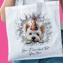 Personalised West Highland Terrier Birthday Break Through, thumbnail 8 of 8