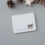 Winter Collection Coasters, Set Of Four, thumbnail 6 of 7