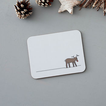 Winter Collection Coasters, Set Of Four, 6 of 7