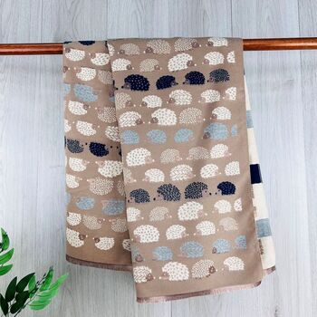 Cosy Hedgehog Pattern Scarf, 2 of 5