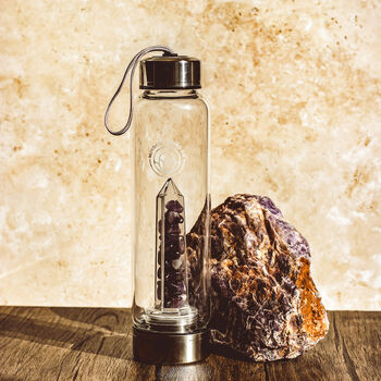 Gemstone Infused Water Bottles | Luxury Wellness Hydration, 2 of 12