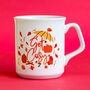 Cosy Autumn Leaves Hot Drinks Mug, thumbnail 3 of 5