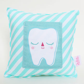 Striped Tooth Pillow, 3 of 11