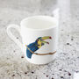 Toucan Print Illustrated Espresso Cup And Saucer, thumbnail 4 of 5