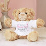 Personalised Flower Girl Teddy Bear, thumbnail 2 of 2