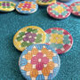 Pastel Granny Square Badges, thumbnail 2 of 4