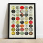 Hip Hop Music Gift, Personalised Hip Hop Fan Poster, thumbnail 7 of 10