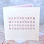 Personalised Laser Cut 1st Mothers Day Card, thumbnail 1 of 2