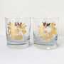 Seasonal Holly And Ivy Glasses Set Of Two, thumbnail 1 of 3