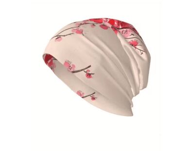 Chemo Headwear Beanie Hat Bandana Pink Flowers Super Soft, 5 of 6