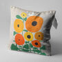 Cushion Covers With Multicolour Abstract Flowers, thumbnail 5 of 7