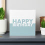 Typography Birthday Card Pack, thumbnail 2 of 5