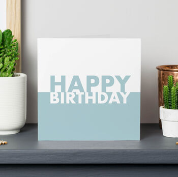 Typography Birthday Card Pack, 2 of 5