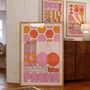Pacha Ibiza Club Print | Poster | Wall Art | Geometric | Dj | Clubbing | Patterned | Bauhaus | Print | House Music, thumbnail 1 of 8