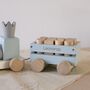 Wooden Toy Pull Train, thumbnail 4 of 12