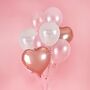 12 Love Is In The Air Rose Gold Balloon Bundle, thumbnail 1 of 2