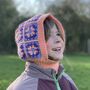 Granny Square Balaclava Printable Crochet Craft Pattern Guide Digital Download, thumbnail 6 of 8