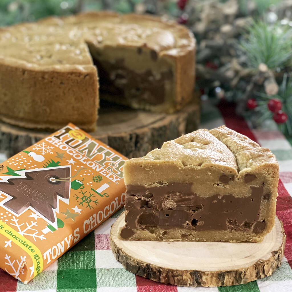 Tony's Chocolonely® Gingerbread Cookie Pie, 1 of 3