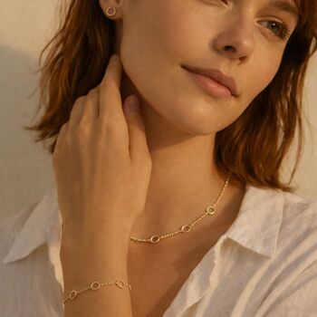 Light Line Circle Bracelet, 2 of 3