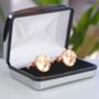 Rose Gold Plated Watch Movement Cufflinks, thumbnail 3 of 8
